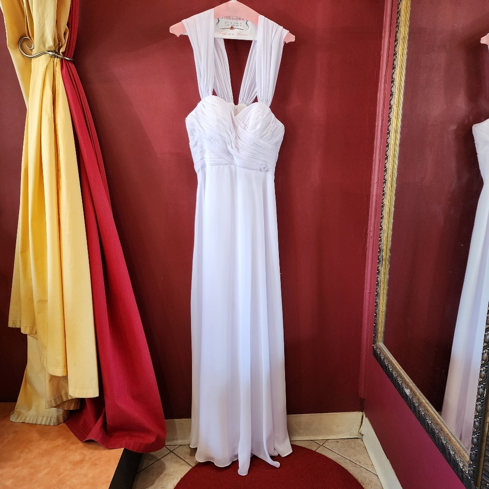 Formal white dress